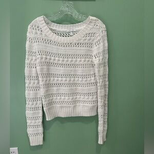 dELiA*s Cream Knit Sweater